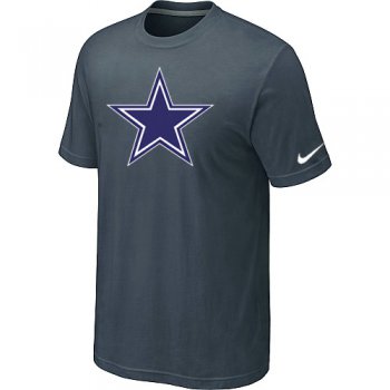Dallas Cowboys Sideline Legend Authentic Logo T-Shirt Grey