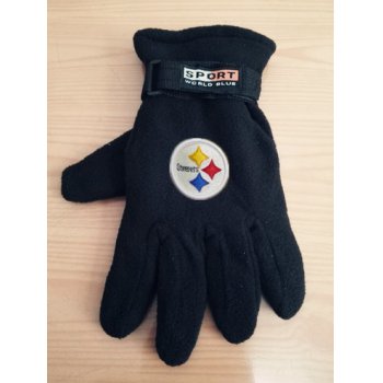Pittsburgh Steelers NFL Adult Winter Warm Gloves Black