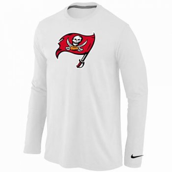 Nike Tampa Bay Buccaneers Logo Long Sleeve T-Shirt WHITE