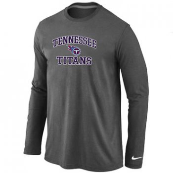 Nike Tennessee Titans Heart & Soul Long Sleeve T-Shirt D.Grey