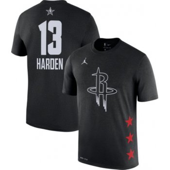 Jordan Men's 2019 NBA All-Star Game #13 James Harden Dri-FIT Black T-Shirt