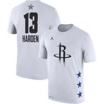 Jordan Men's 2019 NBA All-Star Game #13 James Harden Dri-FIT White T-Shirt