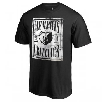Men's Memphis Grizzlies Fanatics Branded Black Court Vision T-Shirt