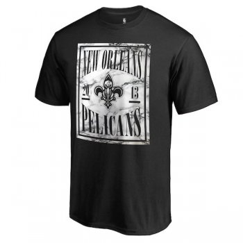 Men's New Orleans Pelicans Fanatics Branded Black Court Vision T-Shirt