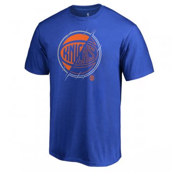 Men's New York Knicks Fanatics Branded Royal X-Ray T-Shirt