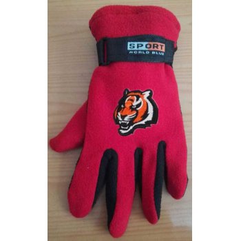 Cincinnati Bengals NFL Adult Winter Warm Gloves Red