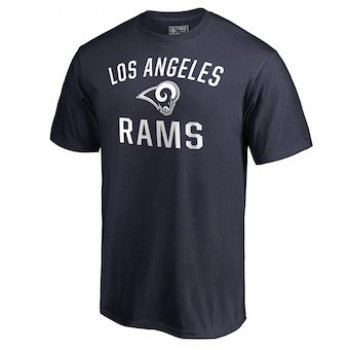 Men's Los Angeles Rams NFL Pro Line by Fanatics Branded Navy Victory Arch T-Shirt