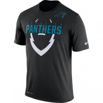 Men's Carolina Panthers Nike Black Legend Icon Dri-FIT T-Shirt