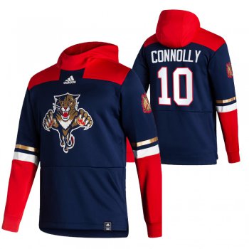 Florida Panthers #10 Brett Connolly Adidas Reverse Retro Pullover Hoodie Navy