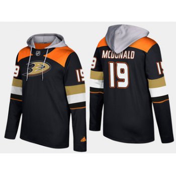Adidas Anaheim Ducks 19 Andy Mcdonald Retired Black Name And Number Hoodie