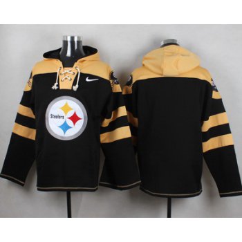 Men's Pittsburgh Steelers Blank Brown Team Color 2014 NFL Nike Hoodie
