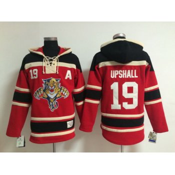 Old Time Hockey Florida Panthers #19 Scottie Upshall Red Hoodie