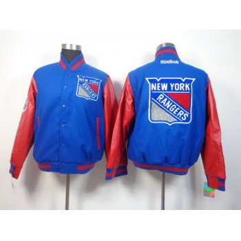 New York Rangers Blank Light Blue Jacket