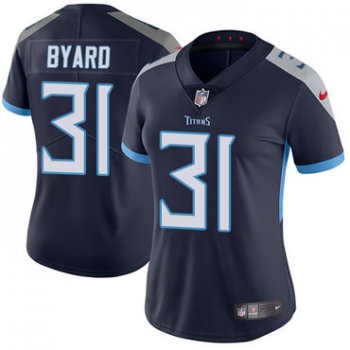 Nike Titans #31 Kevin Byard Navy Blue Alternate Women's Stitched NFL Vapor Untouchable Limited Jersey