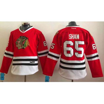 Chicago Blackhawks #65 Andrew Shaw Red Womens Jersey