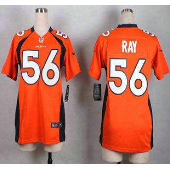Women's Denver Broncos #56 Shane Ray Nike Orange Game Jersey