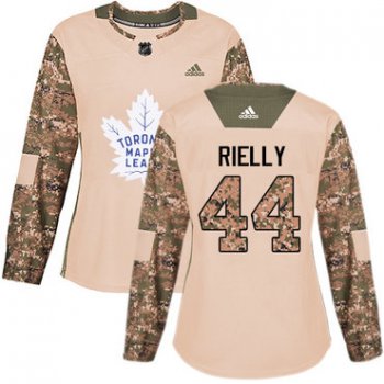 Adidas Toronto Maple Leafs #44 Morgan Rielly Camo Authentic 2017 Veterans Day Women's Stitched NHL Jersey