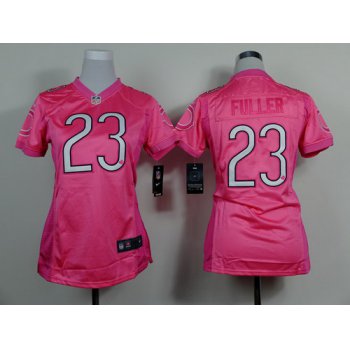 Nike Chicago Bears #23 Kyle Fuller Pink Love Womens Jersey