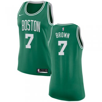 Nike Boston Celtics #7 Jaylen Brown Green Women's NBA Swingman Icon Edition Jersey