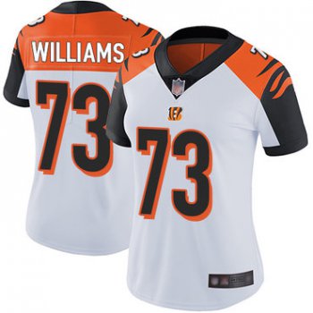 Bengals #73 Jonah Williams White Women's Stitched Football Vapor Untouchable Limited Jersey