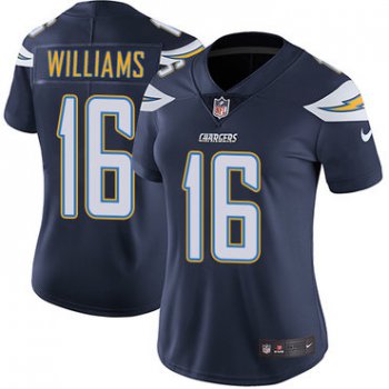 Women's Nike Los Angeles Chargers #16 Tyrell Williams Navy Blue Team Color Stitched NFL Vapor Untouchable Limited Jersey