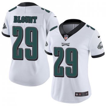 Women's Nike Philadelphia Eagles #29 LeGarrette Blount White Stitched NFL Vapor Untouchable Limited Jersey