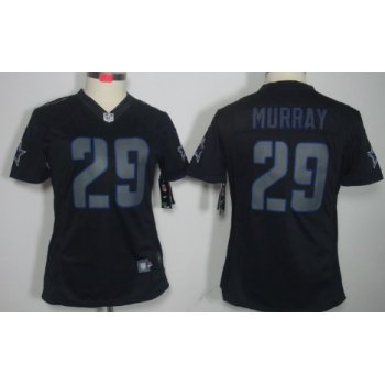 Nike Dallas Cowboys #29 DeMarco Murray Black Impact Limited Womens Jersey