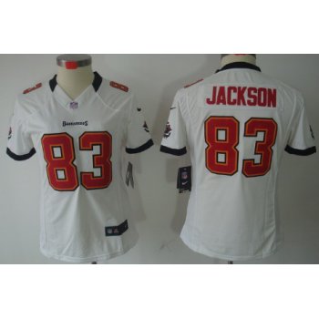Nike Tampa Bay Buccaneers #83 Vincent Jackson White Limited Womens Jersey