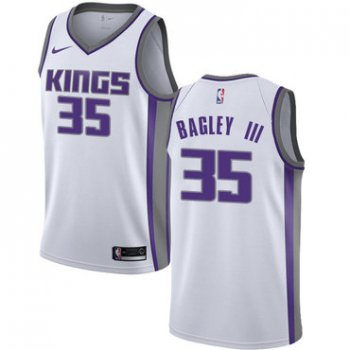 Women's Sacramento Kings #35 Marvin Bagley III White NBA Swingman Association Edition Jersey