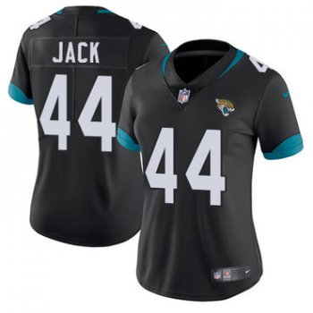 Nike Jacksonville Jaguars #44 Myles Jack Black Alternate Women's Stitched NFL Vapor Untouchable Limited Jersey