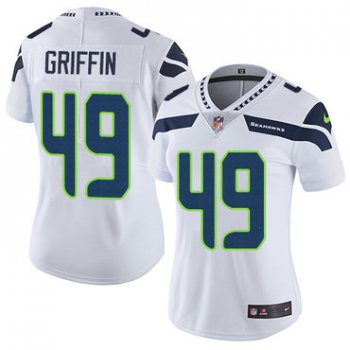 Nike Seahawks #49 Shaquem Griffin White Women's Stitched NFL Vapor Untouchable Limited Jersey