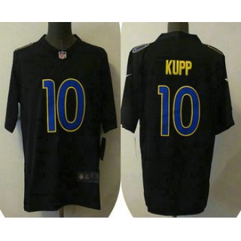 Men's Los Angeles Rams #10 Cooper Kupp Black 2021 Vapor Untouchable Limited Stitched Jersey