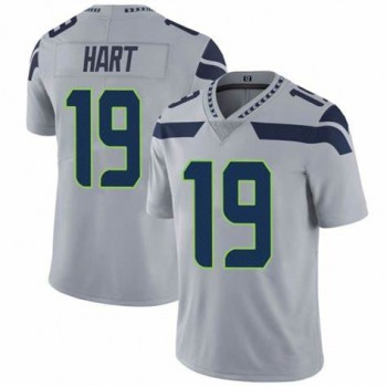 Men's Seattle Seahawks #19 Penny Hart Gray Vapor Untouchable Limited Stitched Jersey