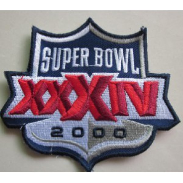 2000 Super Bowl XXXIV Patch