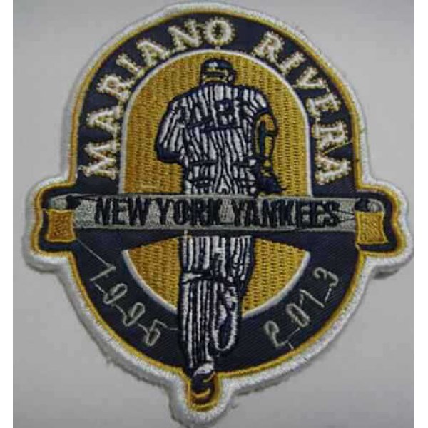 2013 New York Yankees 42 Mariano Rivera Retirement Patch