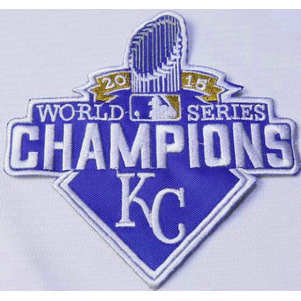 Kansas City Royals 2015 World Series Champions Patch