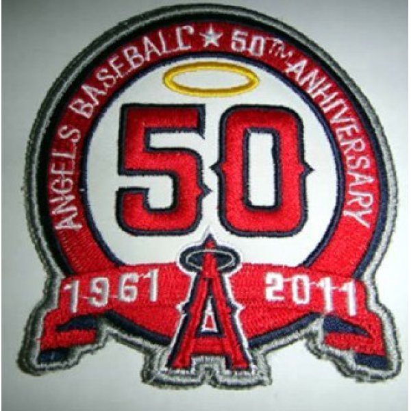 LA Angels of Anaheim 50th Anniversary Patch