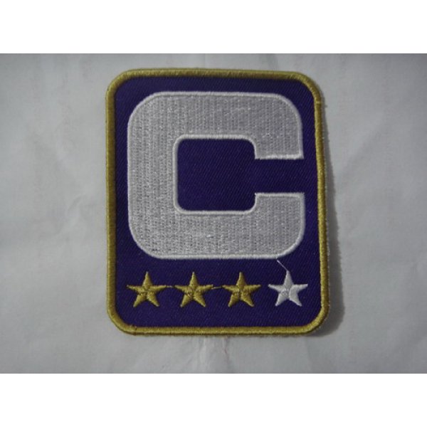 Minnesota Vikings Captain Purple C Patch