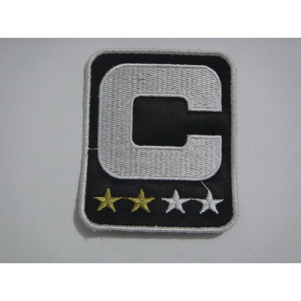 Oakland Raiders Captain Black C Patch