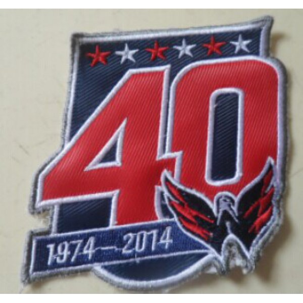 Washington Capitals 40th Anniversary Patch