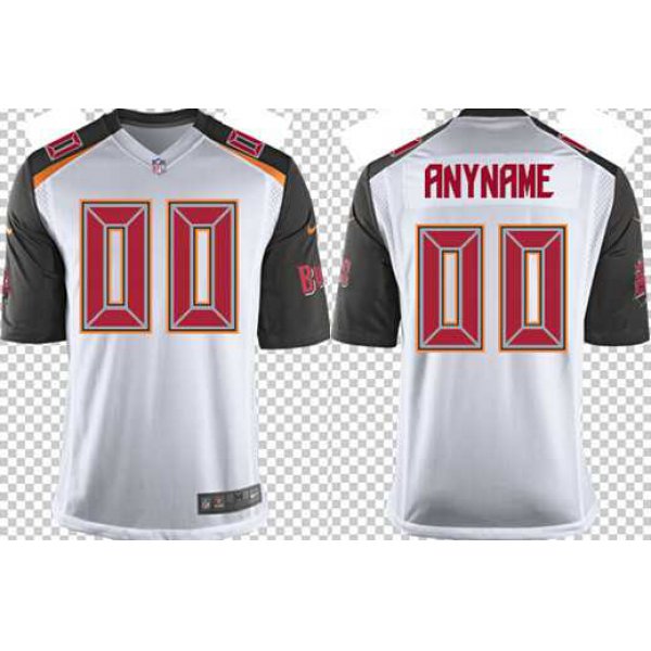 Women's Nike Tampa Bay Buccaneers Customized 2014 White Game Jersey