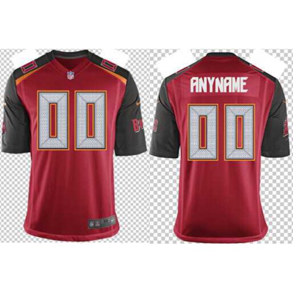 Youth Nike Tampa Bay Buccaneers Customized 2014 Red Game Jersey