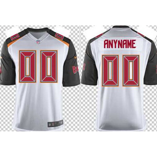 Youth Nike Tampa Bay Buccaneers Customized 2014 White Game Jersey