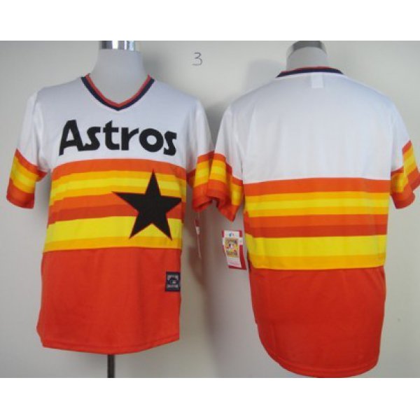 Kids' Houston Astros Customized Rainbow Jersey