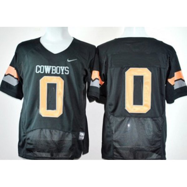 Kids' Oklahoma State Cowboys Customized Black Jersey