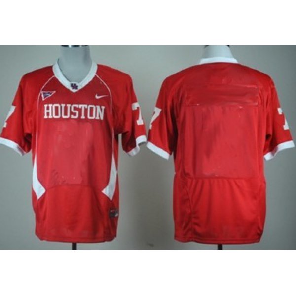 Men's Houston Cougars Customized Red Jersey