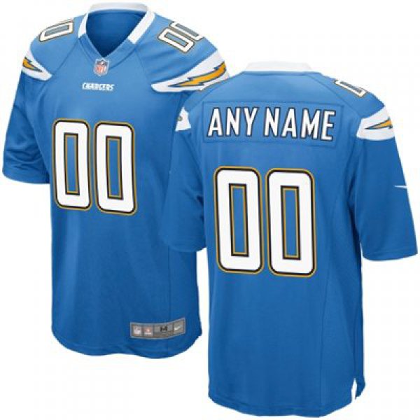 Kids' Nike San Diego Chargers Customized 2013 Light Blue Game Jersey