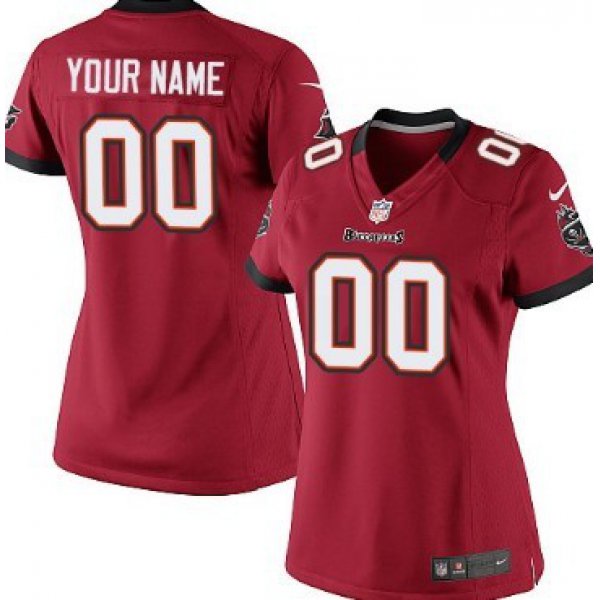 Women's Nike Tampa Bay Buccaneers Customized Red Game Jersey