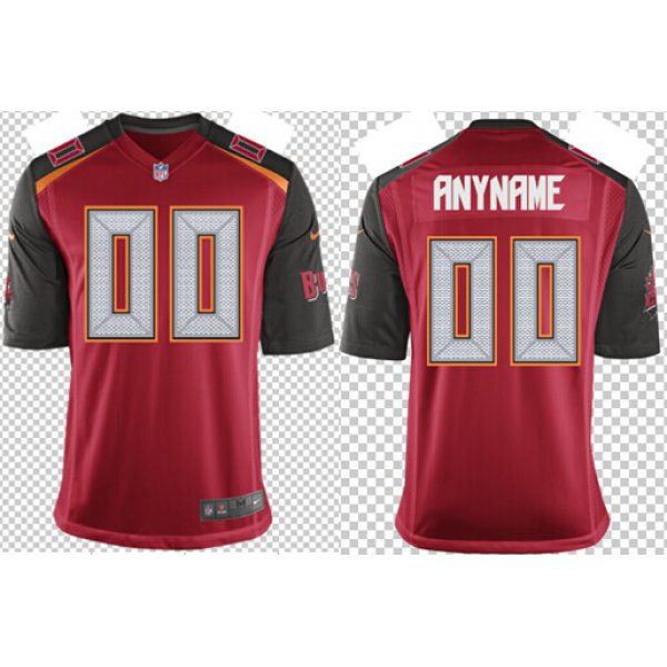 Kids' Nike Tampa Bay Buccaneers Customized 2014 Red Game Jersey