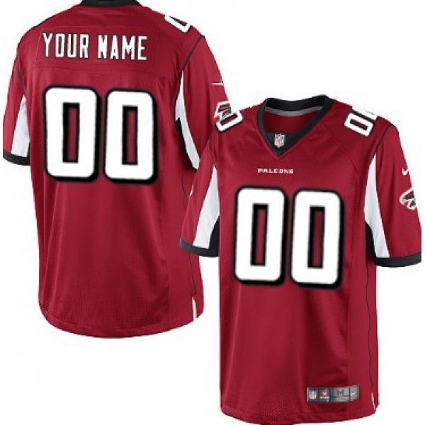 Men's Nike Atlanta Falcons Customized Red Limited Jersey